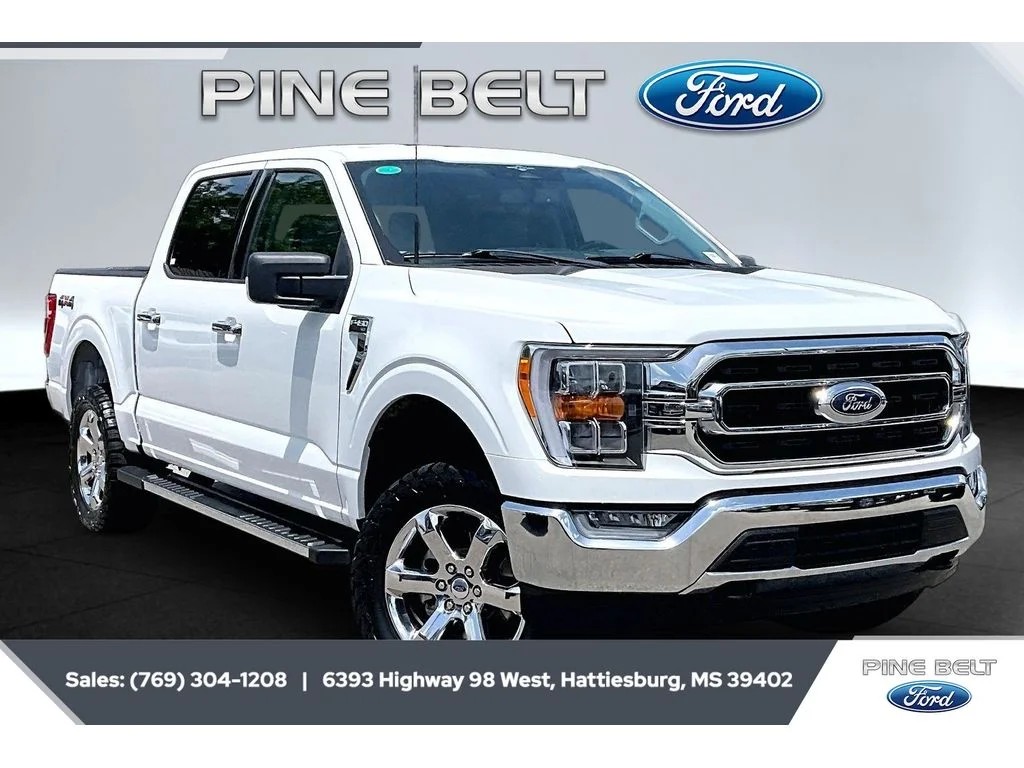 Used 2023 Oxford White Ford XLT image 1