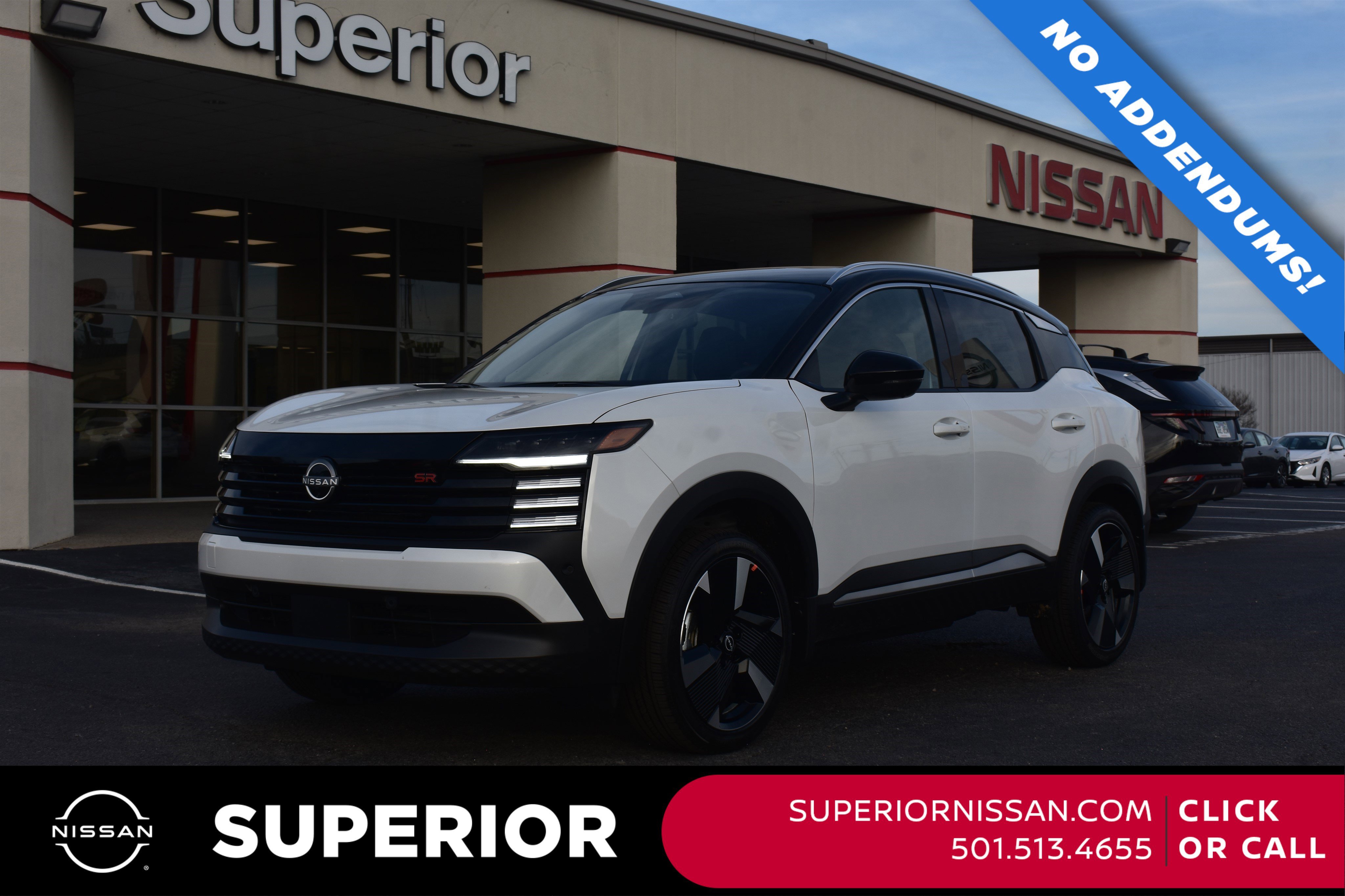 New 2026 Aspen White TriCoat / Super Black Two-tone Nissan SR image 1