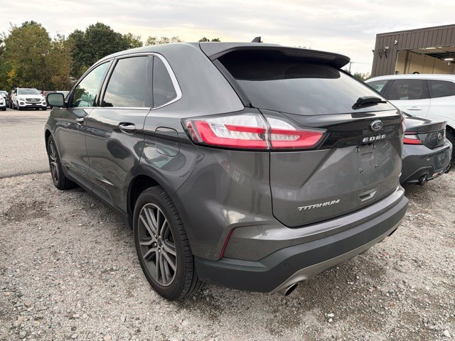 Used 2021 Carbonized Gray Metallic Ford Titanium image 4