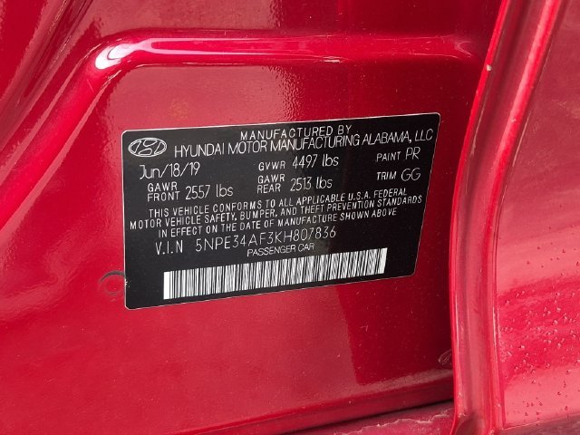 Used 2019 Red Hyundai SEL image 32