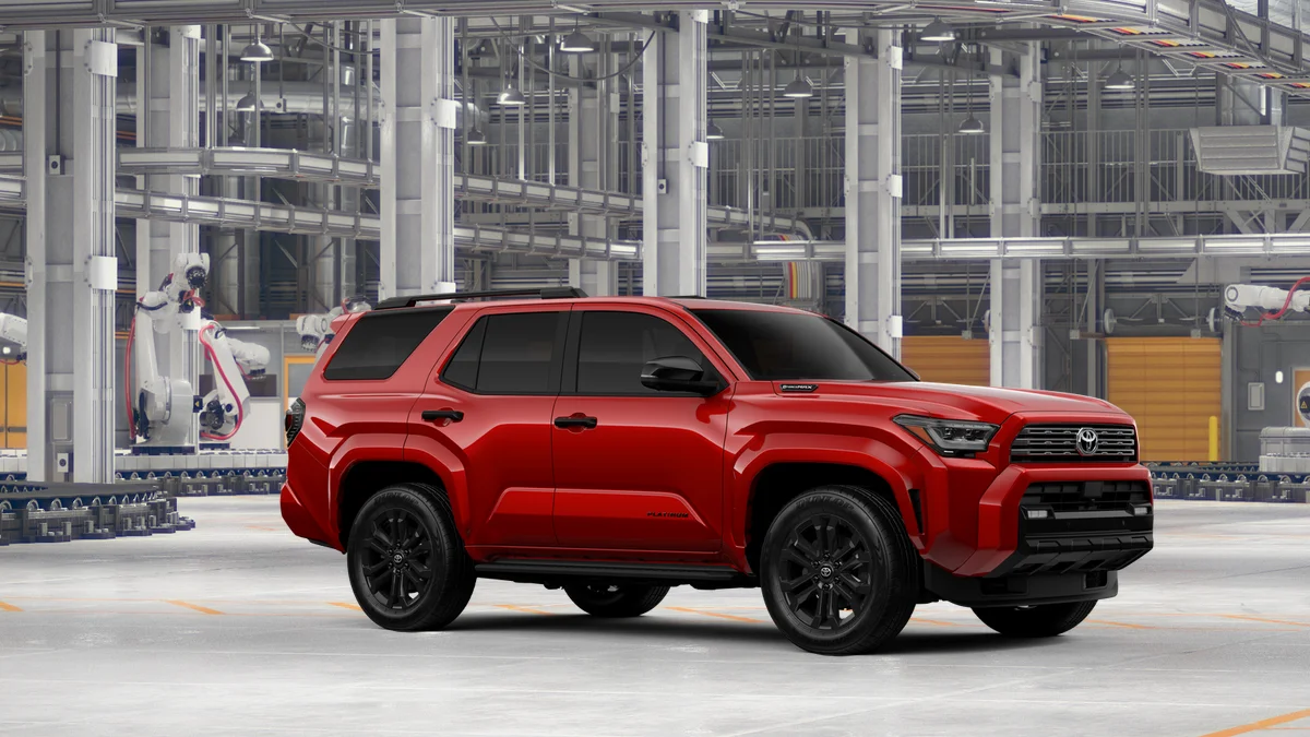 New 2026 Supersonic Red Toyota Platinum image 14