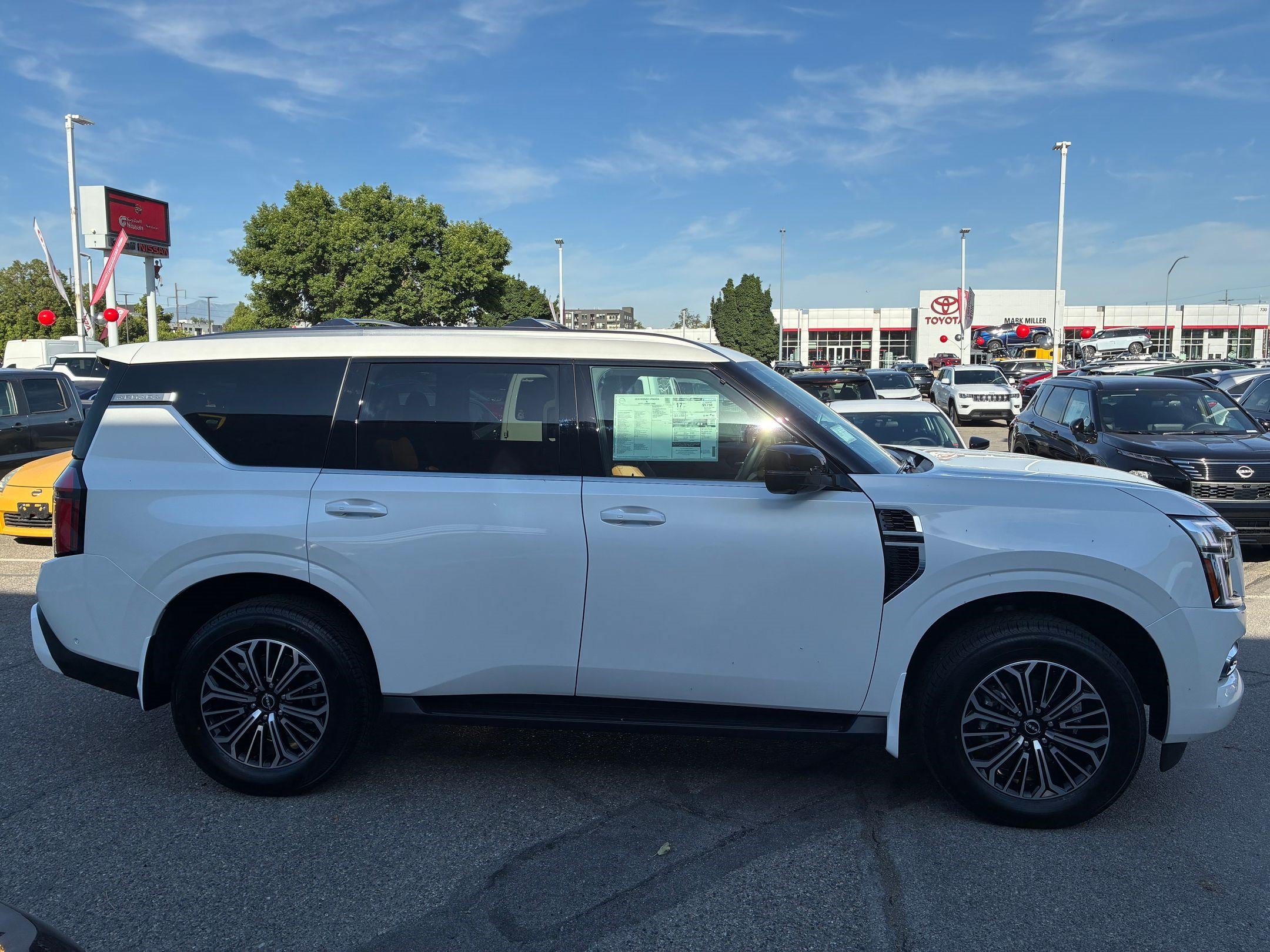 New 2026 Aspen White TriCoat Nissan SL image 2