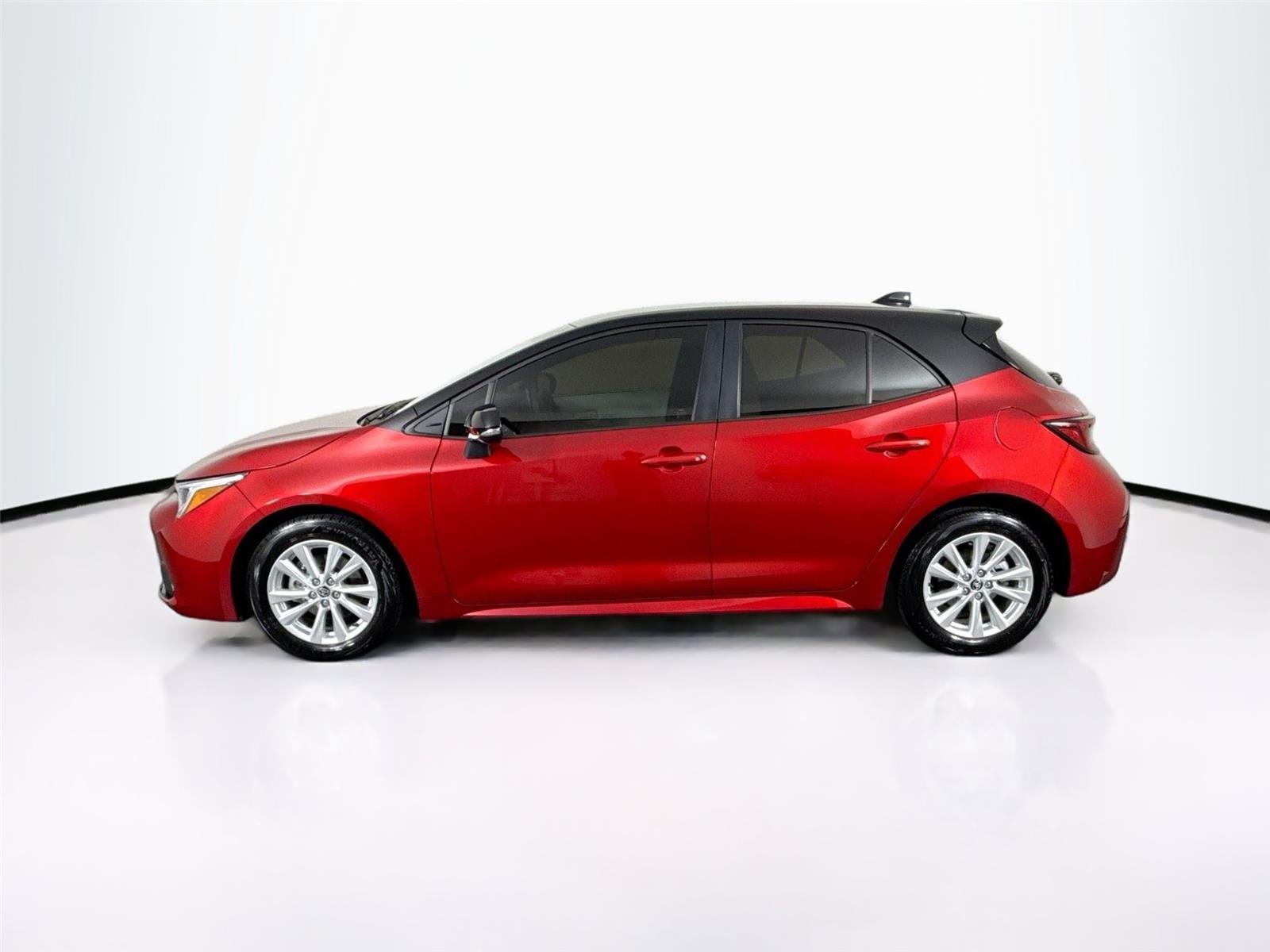 Certified Used 2026 Finish Line Red w/Midnight Black Metallic Roof Toyota SE image 12