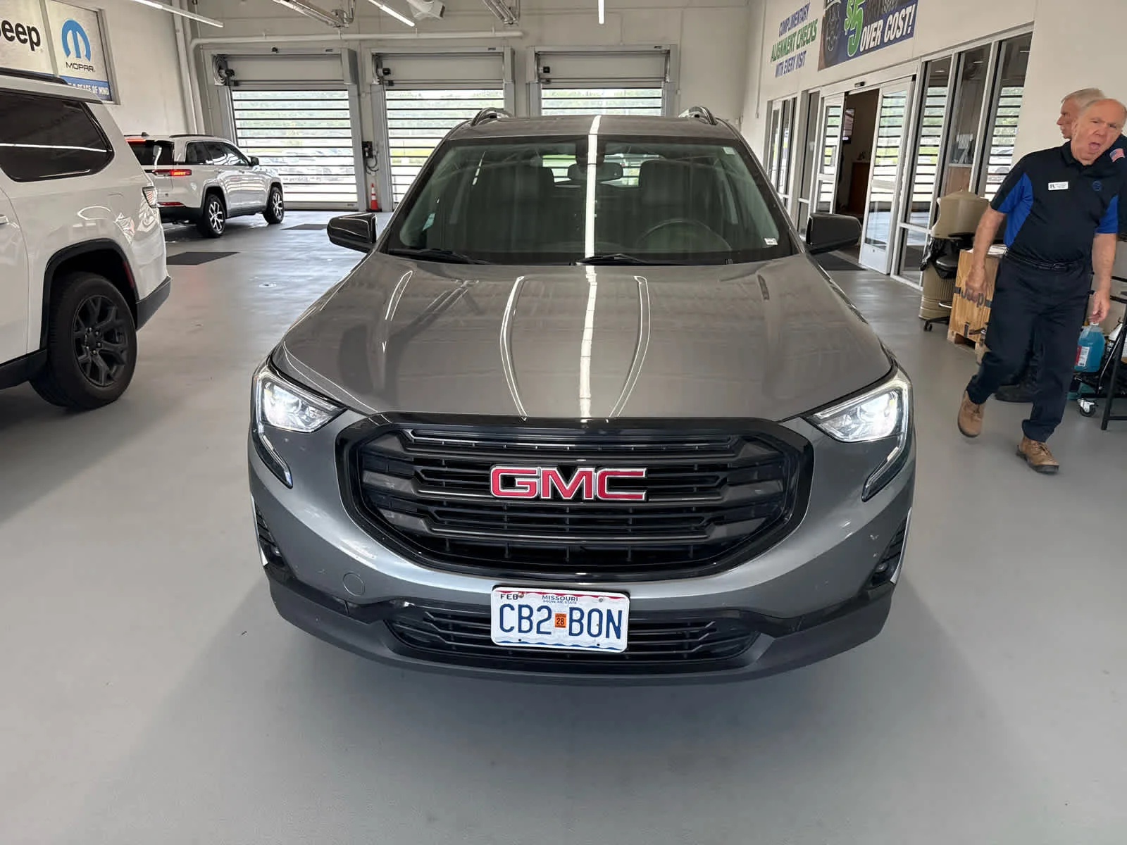 Used 2020 GMC Terrain SLT with VIN 3GKALPEV7LL328116 for sale in Kansas City
