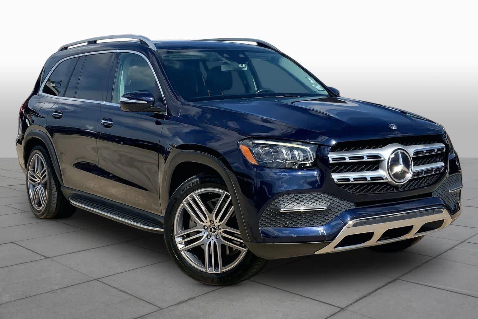 Used 2020 Lunar Blue Metallic Mercedes-Benz GLS 450 image 3