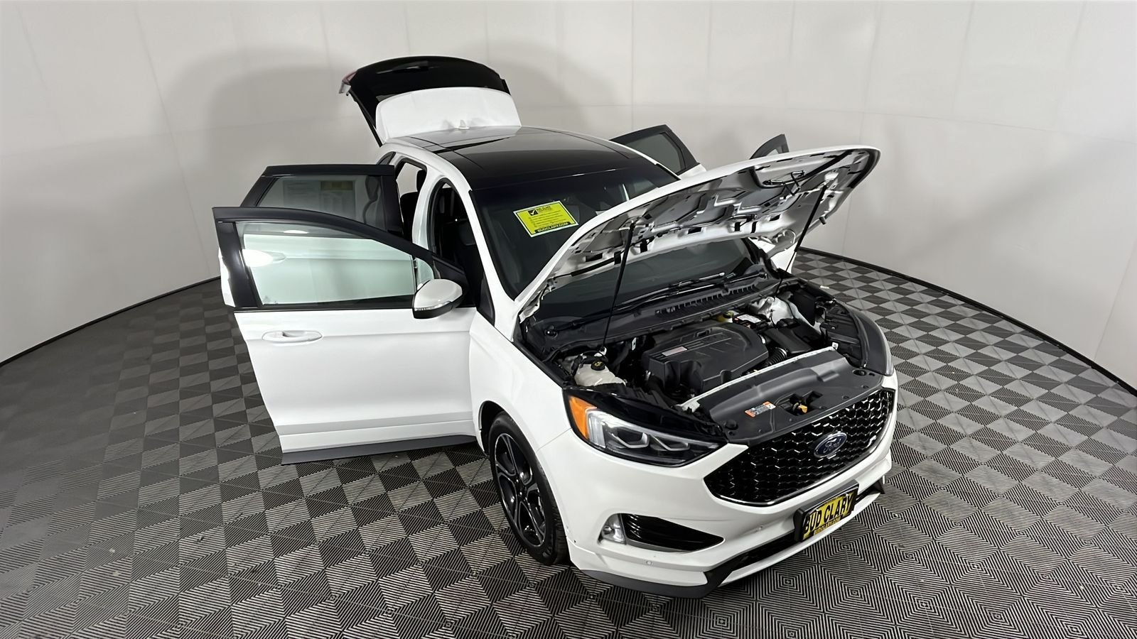Used 2020 White Metallic Ford ST image 10