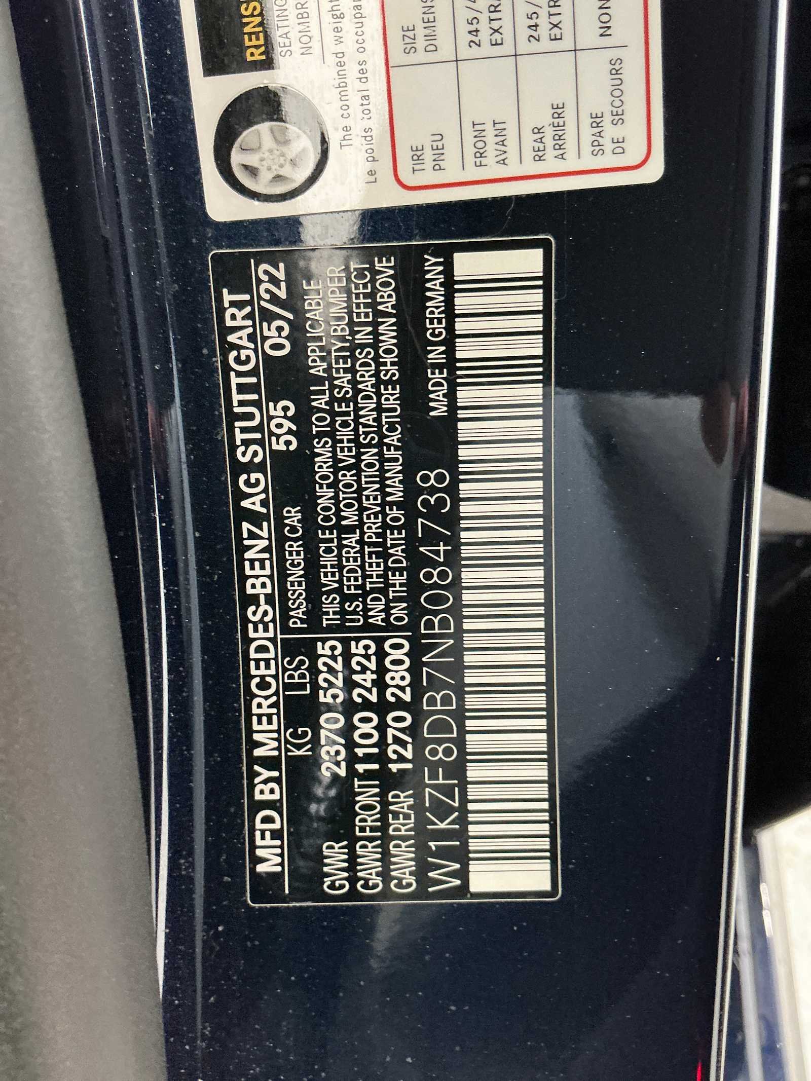 Certified Used 2022 Nautical Blue Metallic Mercedes-Benz E 350 image 26