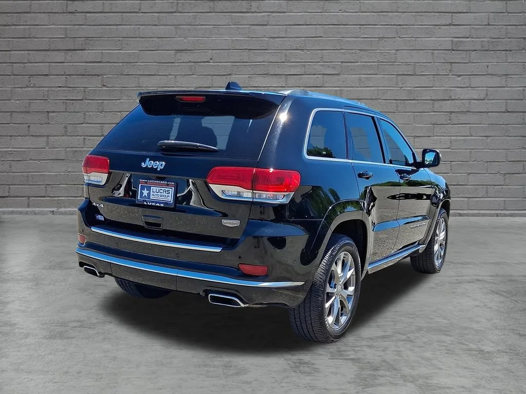 Used 2021 Diamond Black Crystal Pearlcoat Jeep Summit image 11