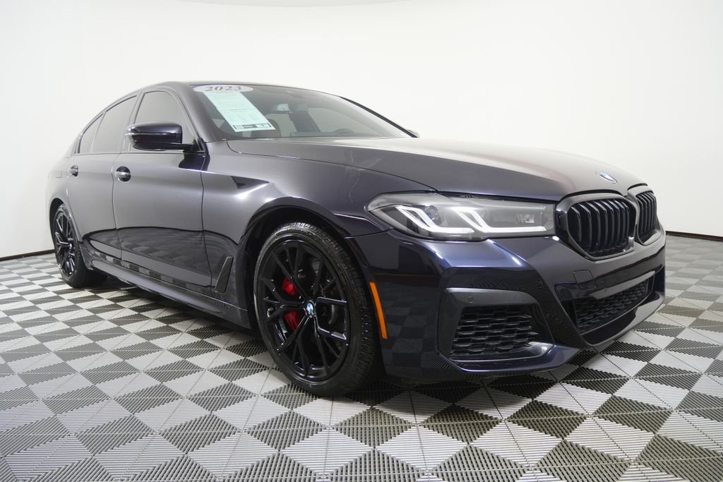 Certified Used 2023 Carbon Black Metallic BMW 540i image 7