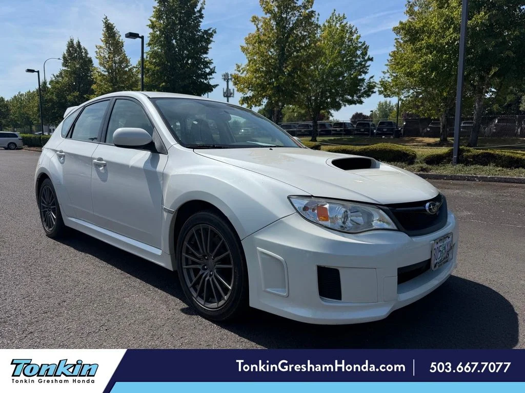 Used 2014 Satin White Pearl Subaru WRX image 1