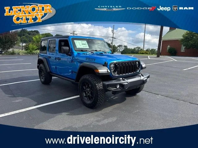 New 2026 Hydro Blue Pearl-Coat Exterior Paint Jeep Willys image 1