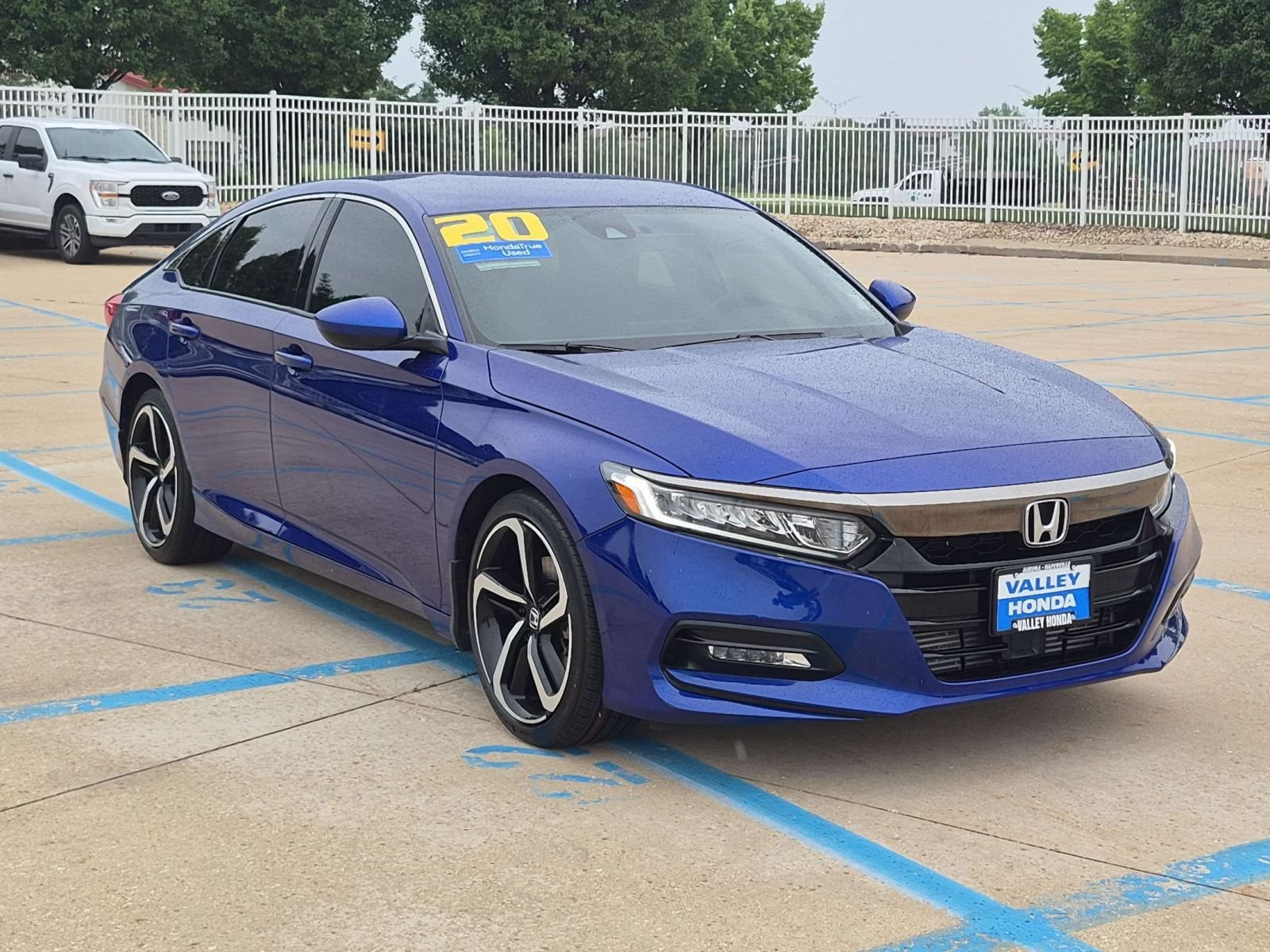 Certified Used 2020 Still Night Pearl Honda Sport 1.5T image 5
