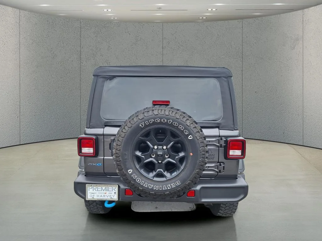 Used 2023 Gray Jeep Willys 4xe image 4