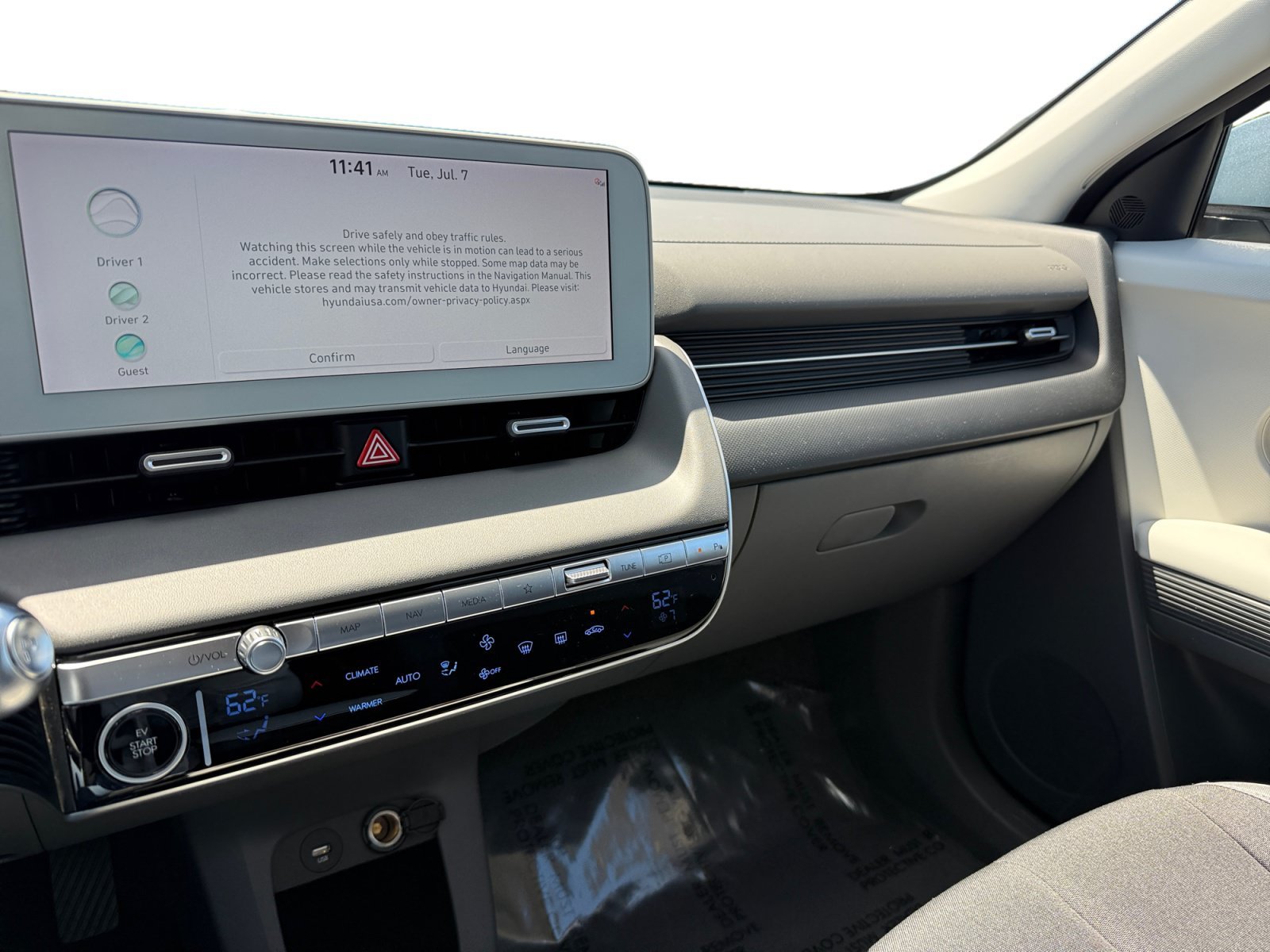 Certified Used 2024 Lucid Blue Hyundai SEL image 12