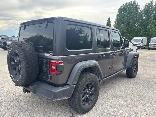 Used 2020 Gray Jeep Unlimited Willys image 5