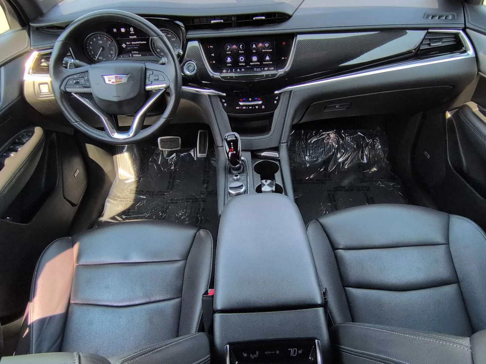 Used 2024 Stellar Black Metallic Cadillac AWD Sport image 16