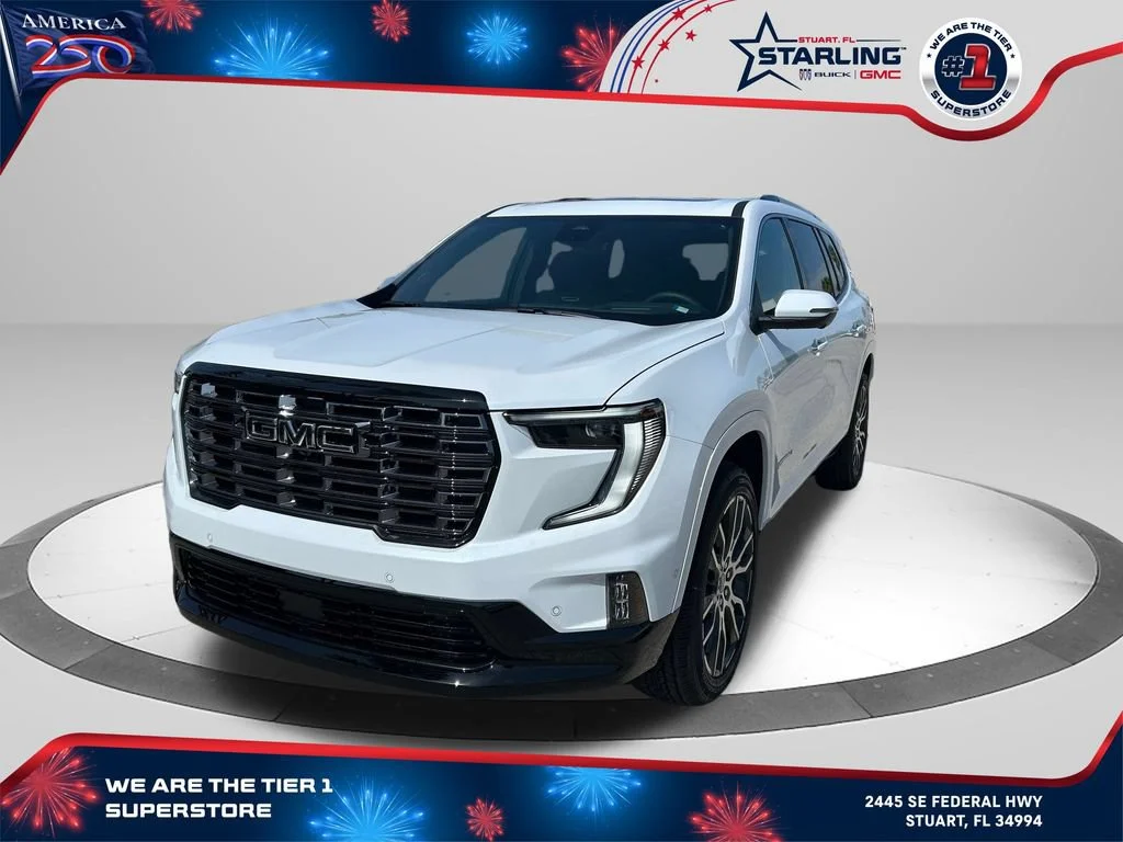 New 2026 Glacier White Tricoat GMC Denali Ultimate image 1