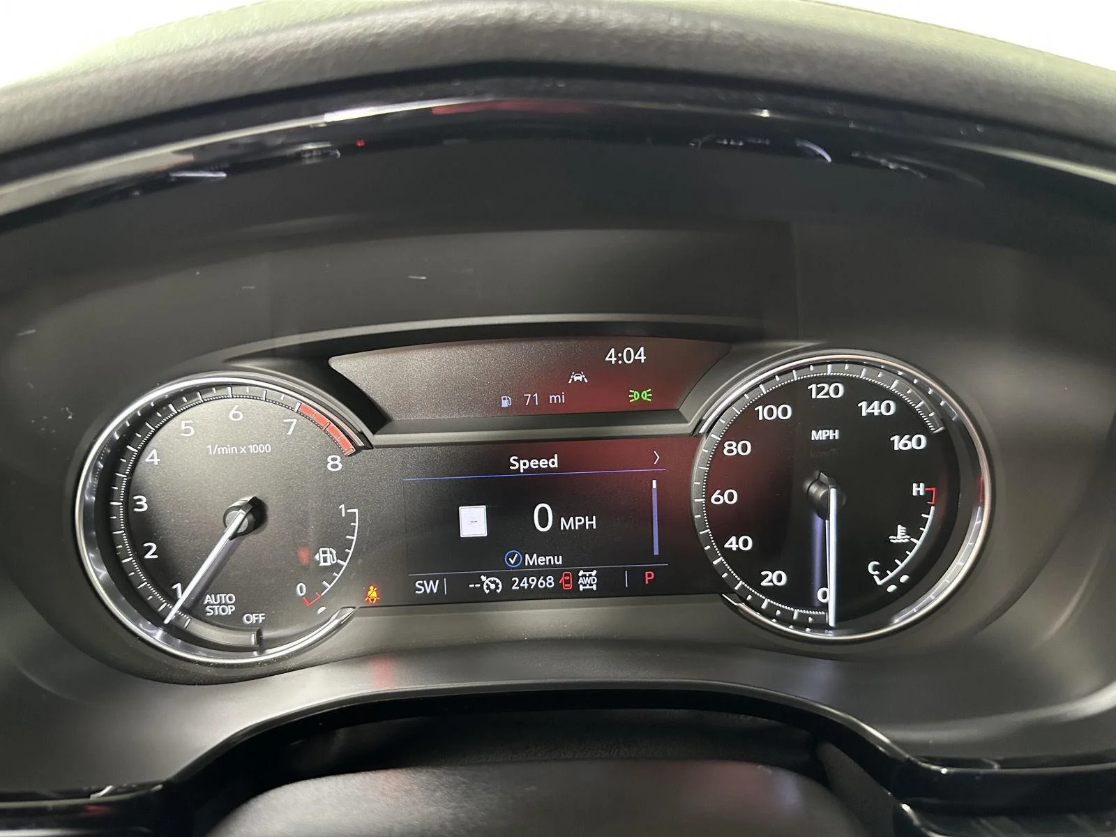 Used 2024 Radiant Red Tintcoat Cadillac AWD Premium Luxury image 3