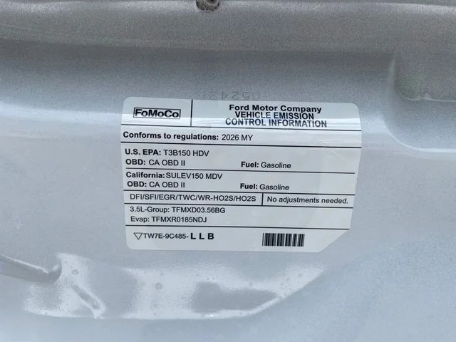 New 2026 Oxford White Ford Cargo Van image 19