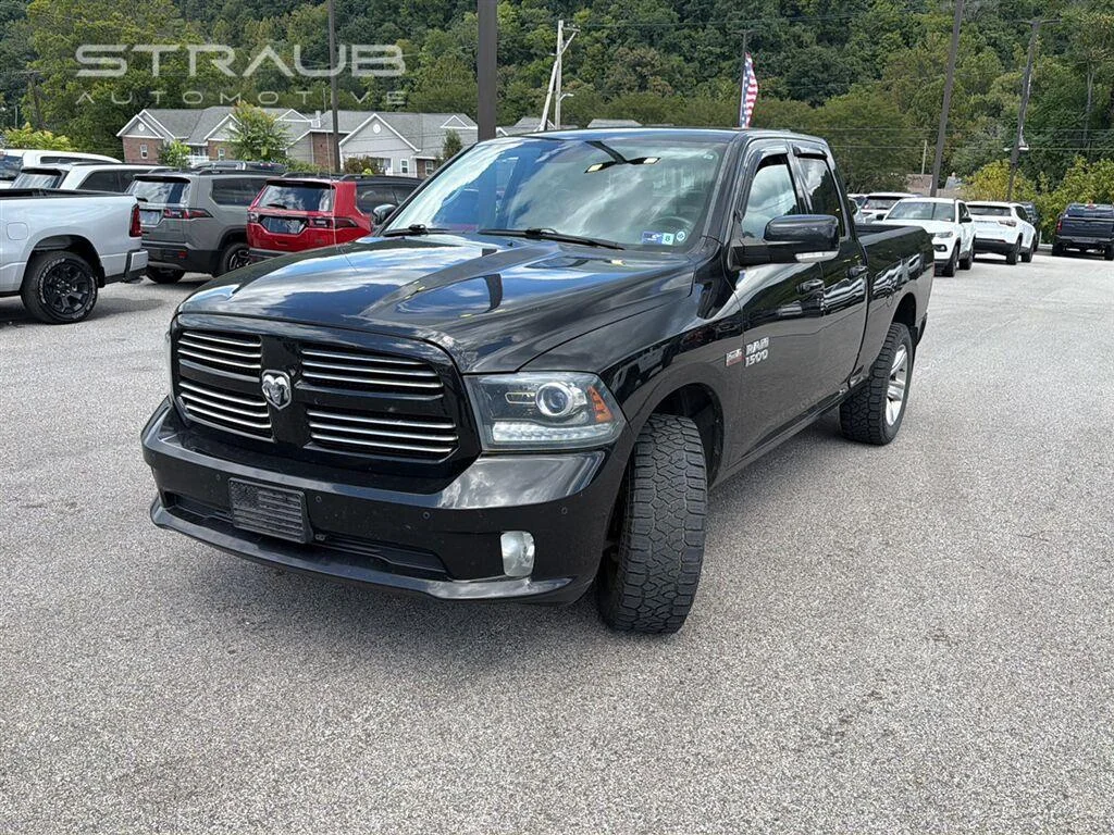 Used 2014 Black Clearcoat Ram Sport image 4