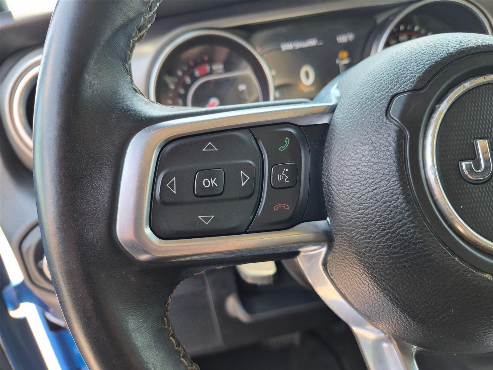 Used 2021 Hydro Blue Pearlcoat Jeep Unlimited Rubicon image 16
