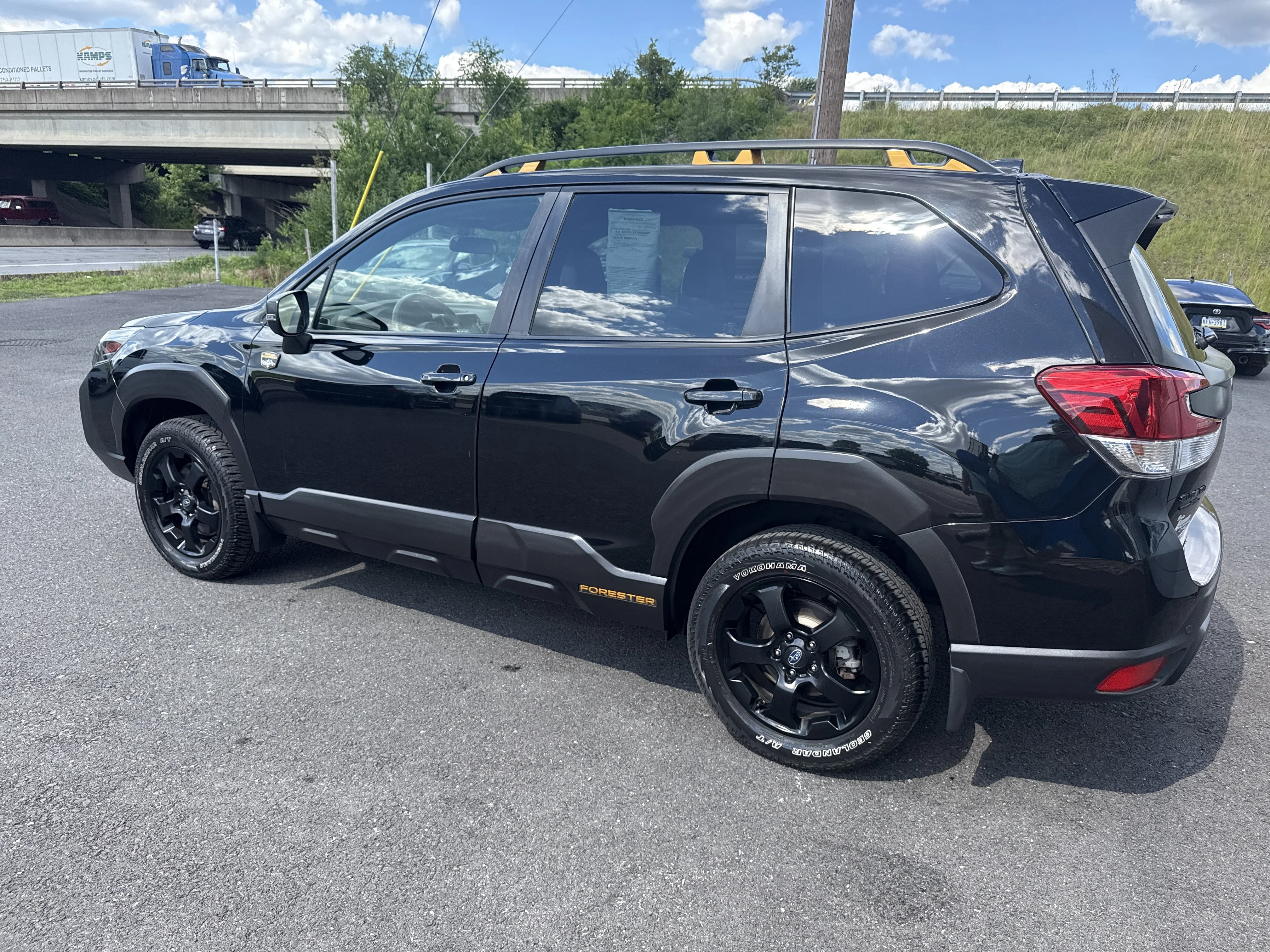 Used 2023 Crystal Black Silica Subaru Wilderness image 6