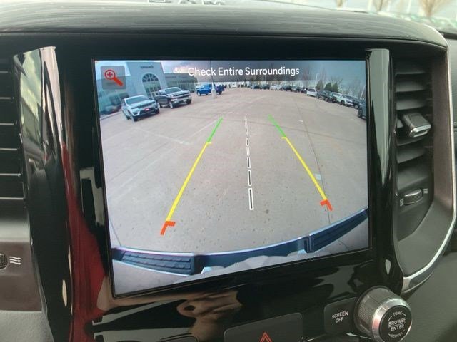 Used 2023 Diamond Black Crystal Pearlcoat Ram Laramie image 16