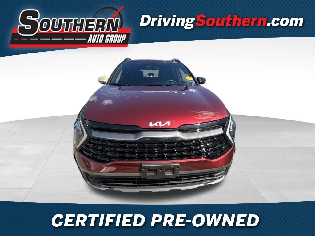 Certified Used 2023 Red Kia X-Line image 1