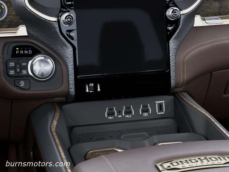 New 2026 Diamond Black Crystal Pearl-Coat Exterior Paint RAM Longhorn image 24