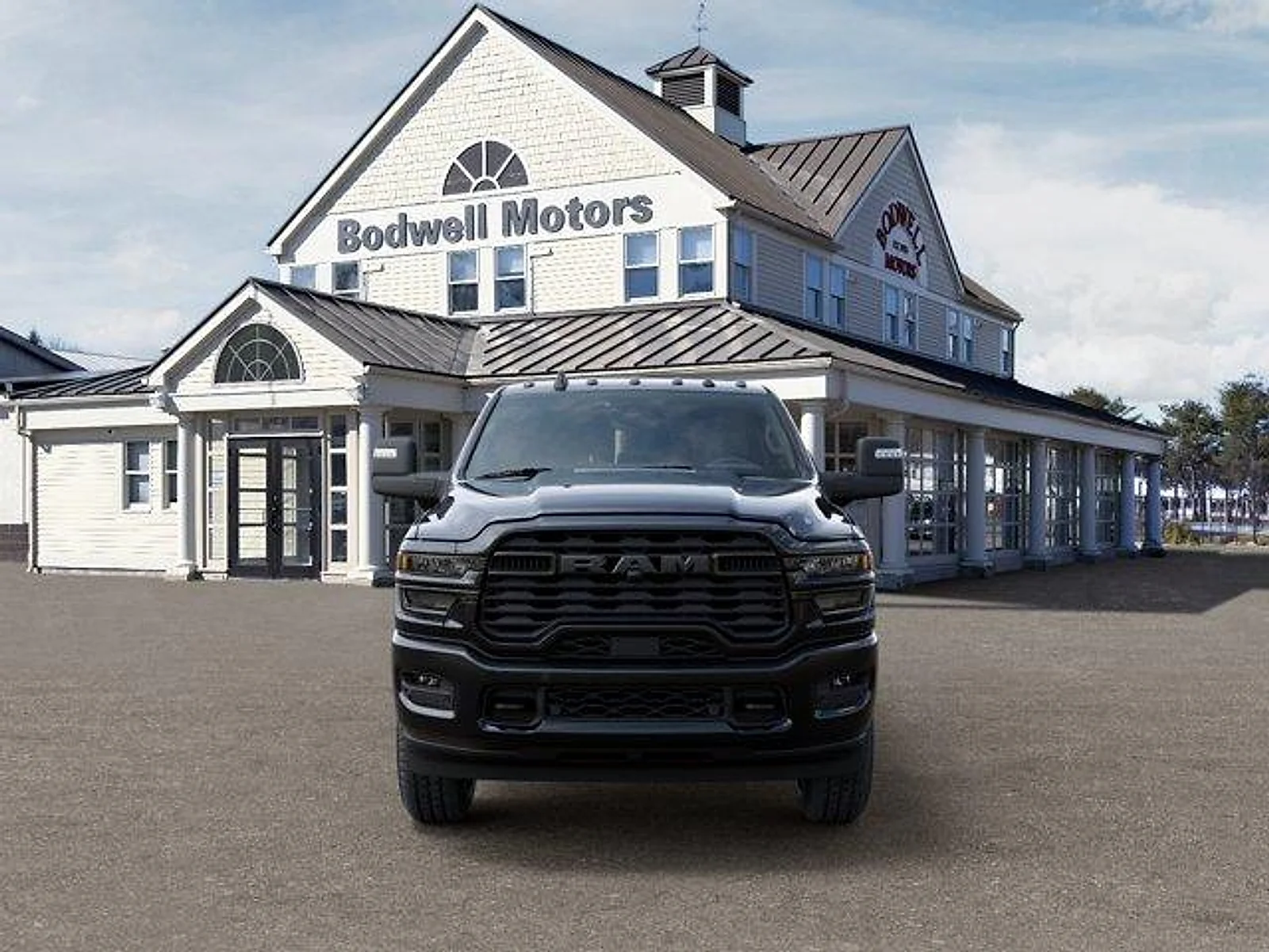 New 2026 Diamond Black Crystal Pearlcoat RAM Big Horn Crew Cab 4x4 6