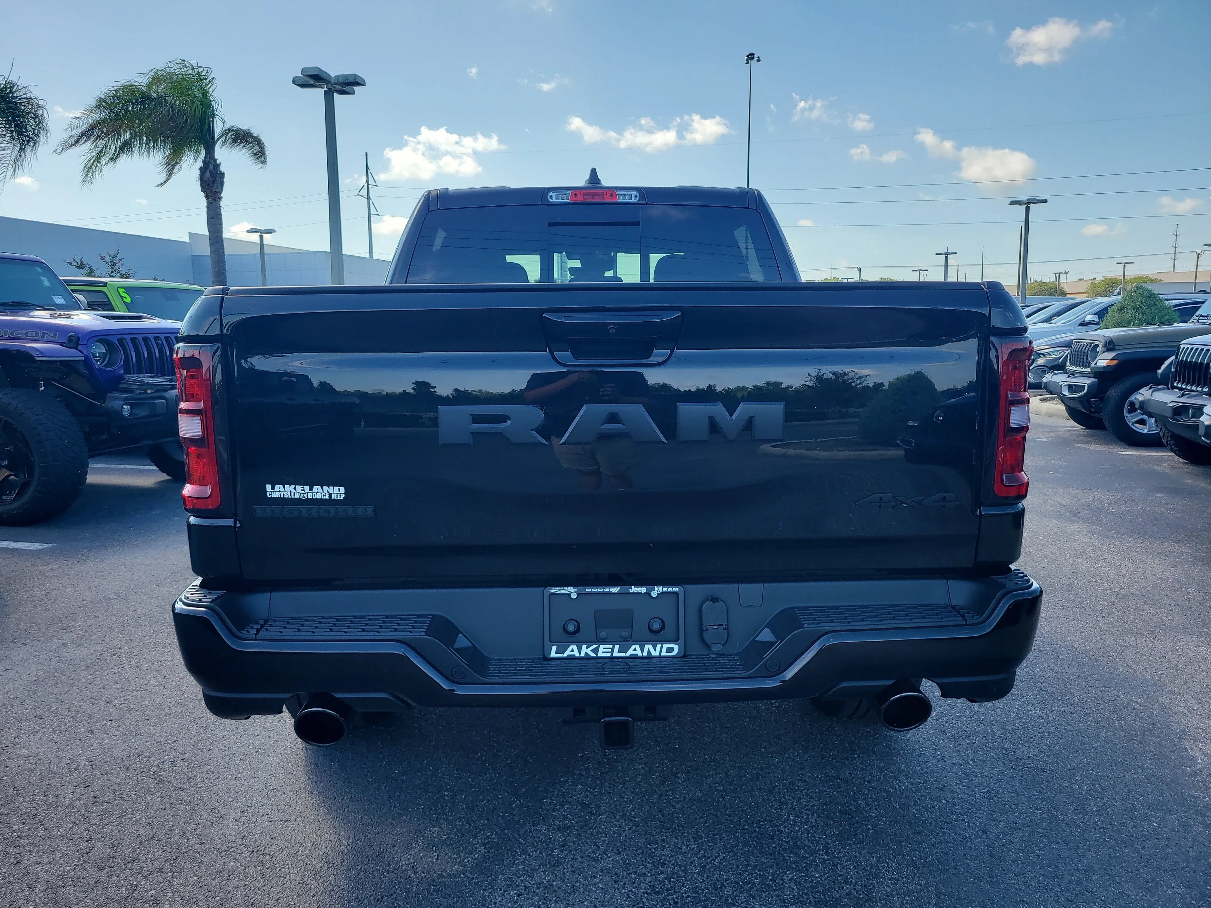 New 2026 Diamond Black Crystal Pearlcoat Ram Big Horn image 7