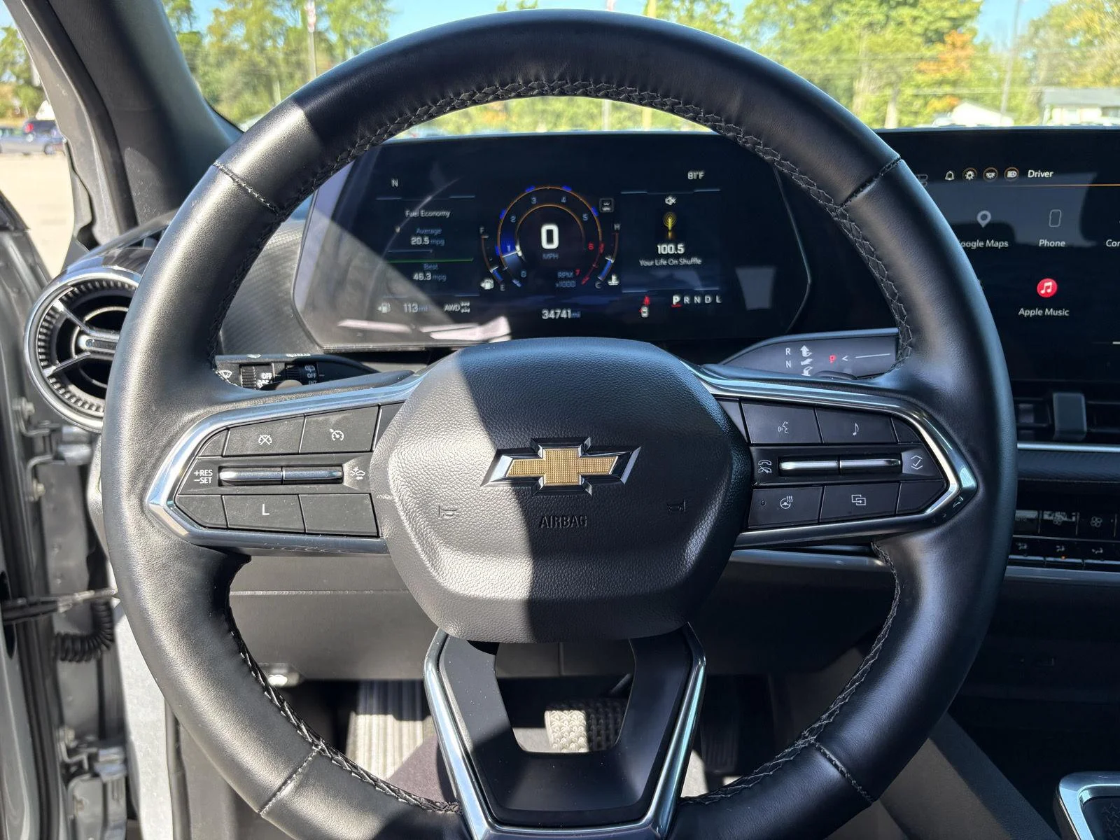 Used 2025 Sterling Gray Metallic Chevrolet AWD LT image 31