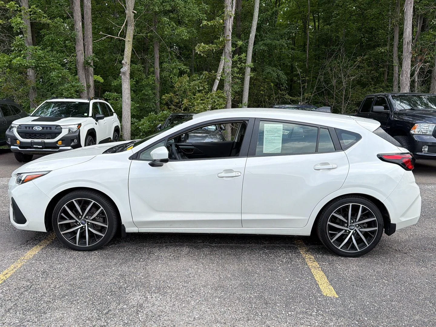 Used 2024 Crystal White Pearl Subaru Sport image 11