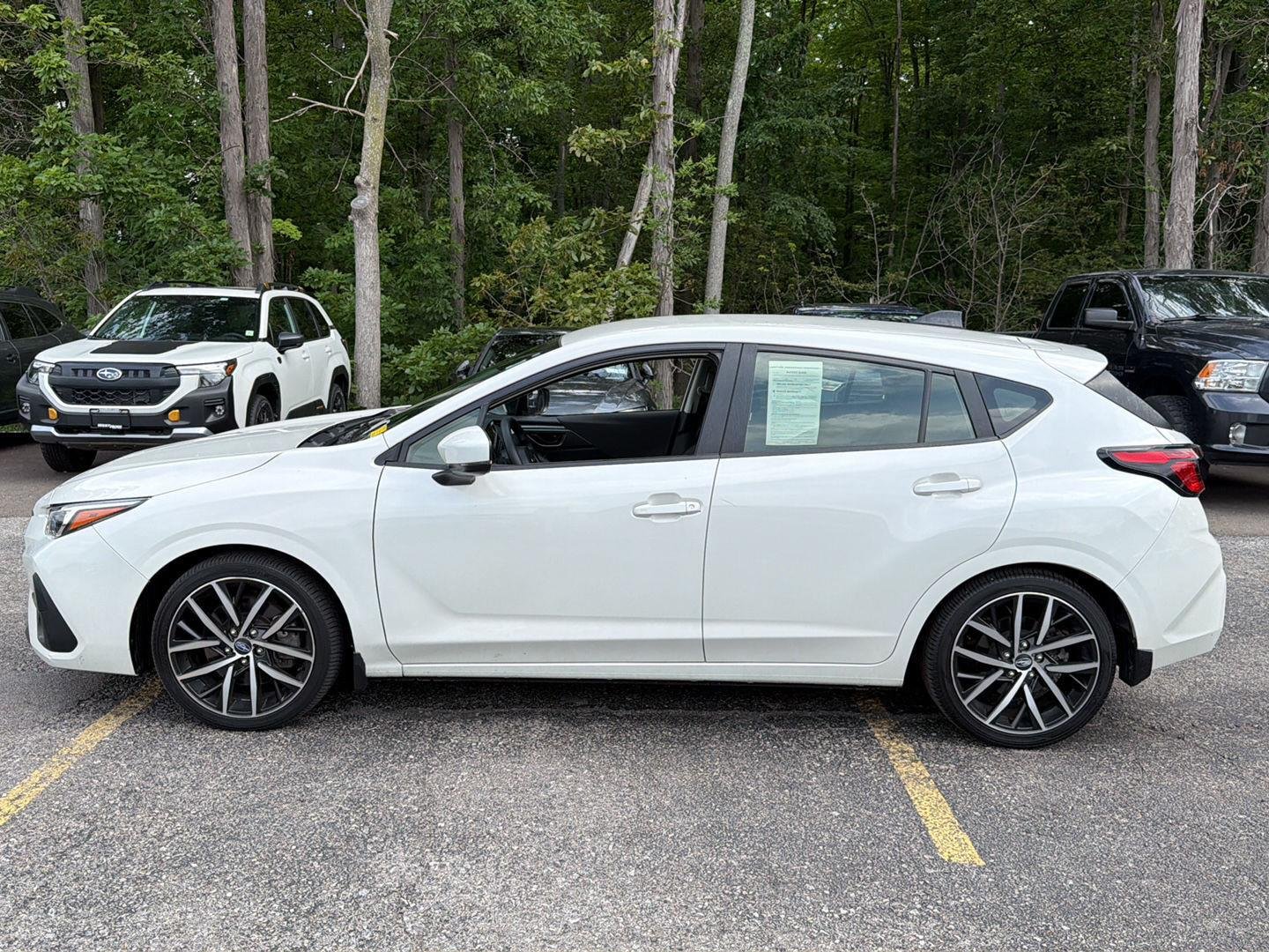 Used 2024 Crystal White Pearl Subaru Sport image 11