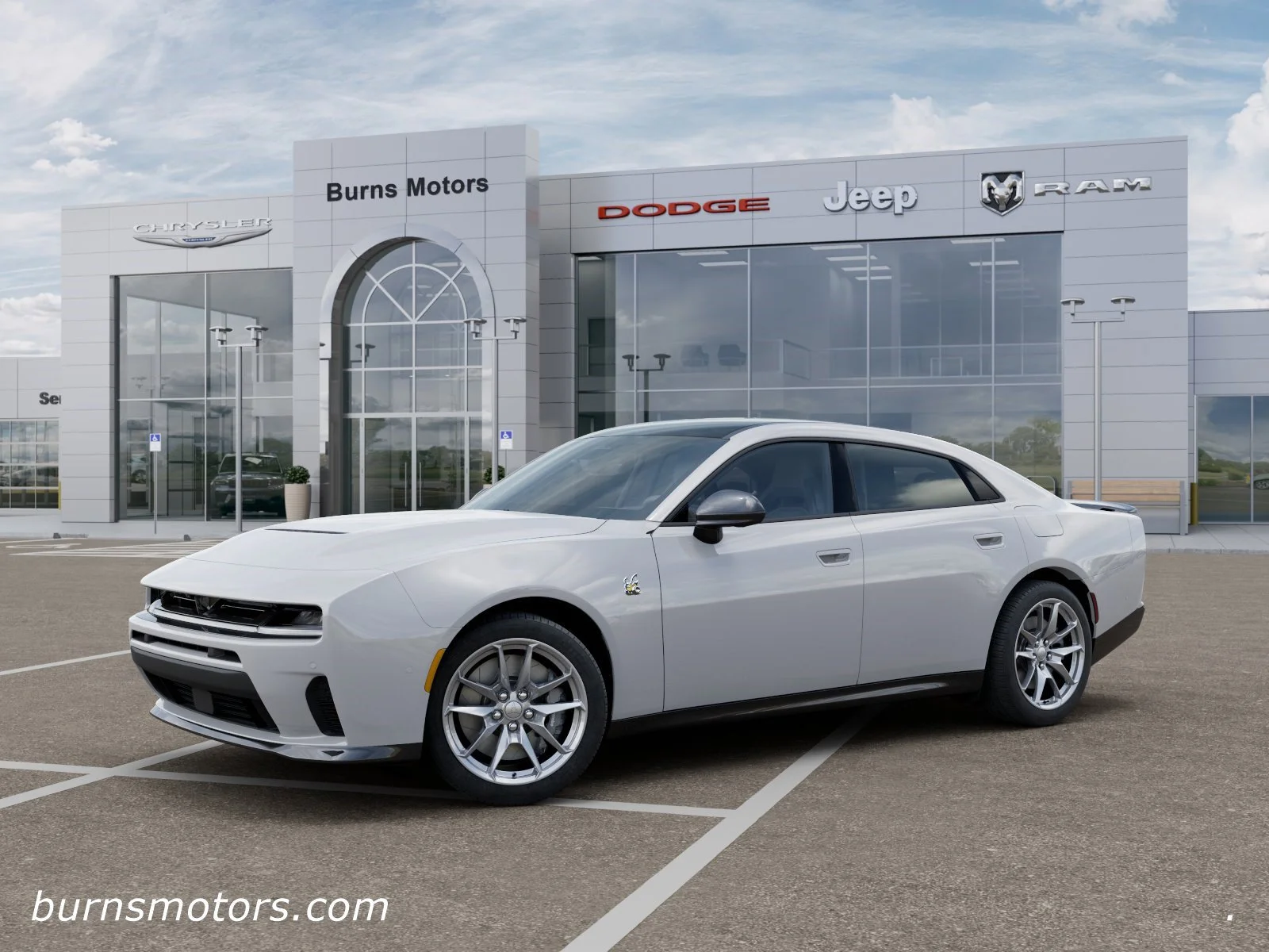 New 2026 White Knuckle Exterior Paint Dodge Scat Pack Plus image 2