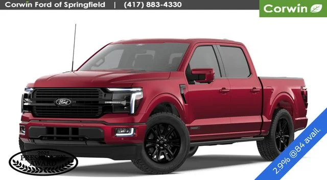 New 2026 Red Ford Platinum image 1