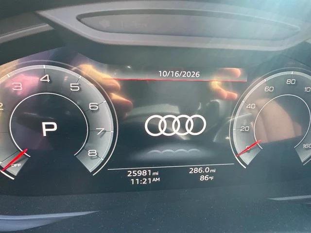 Used 2025 White Audi 55 Prestige image 11