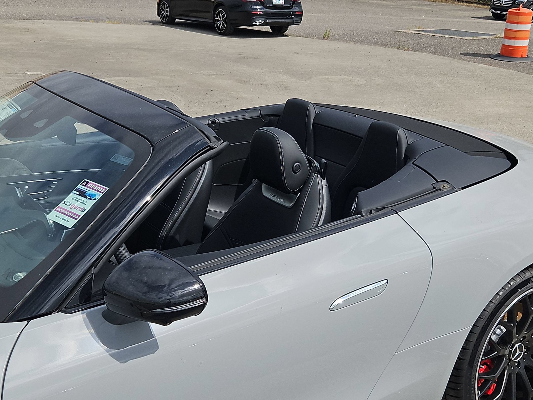 New 2025 MANUFAKTUR Alpine Grey Mercedes-Benz AMG® SL 55 Roadster image 49