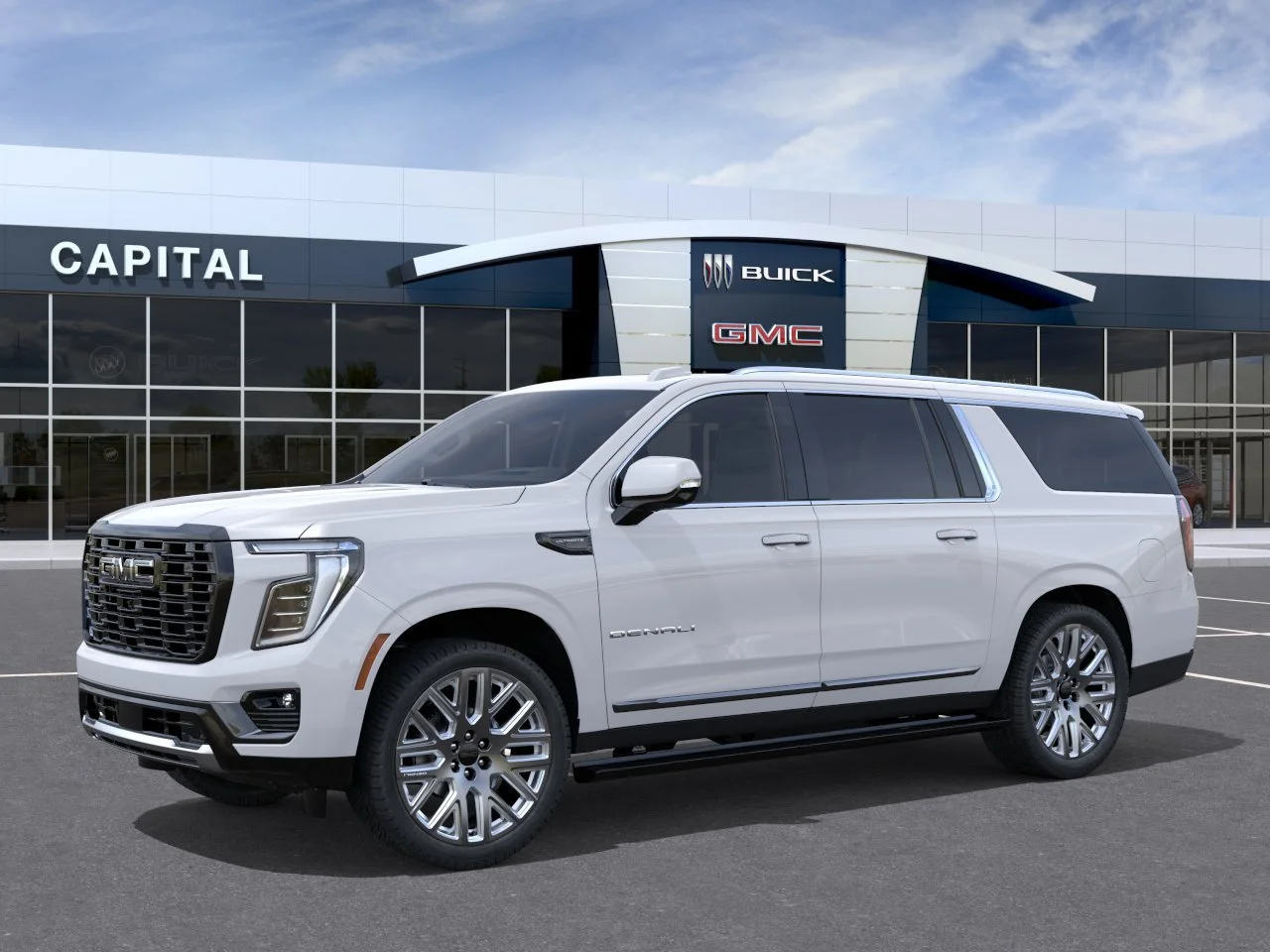 New 2026 Summit White GMC Denali Ultimate image 3