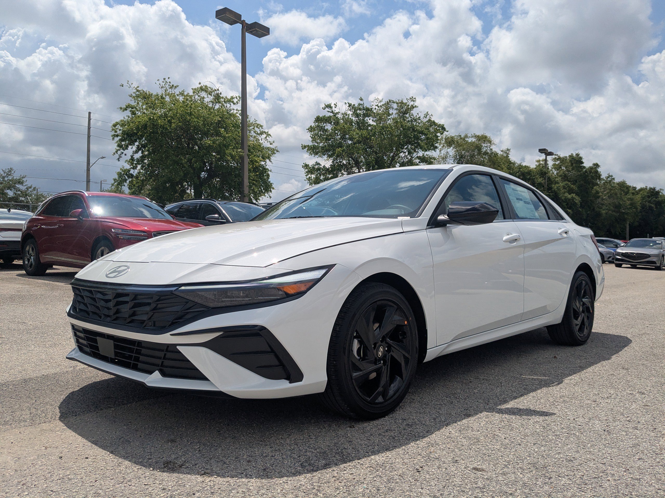 Used 2026 Serenity White Hyundai SEL Sport Premium image 9
