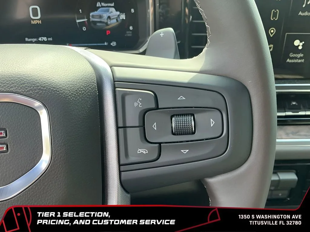 New 2026 Glacier White Tricoat GMC SLT image 39