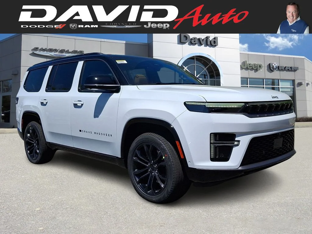 New 2026 Bright White Clear-Coat Exterior Paint Jeep Summit Reserve image 1