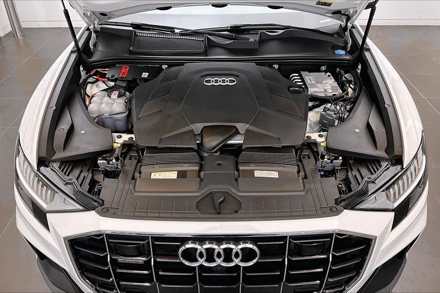 Used 2023 Carrara White Audi Premium Plus image 30