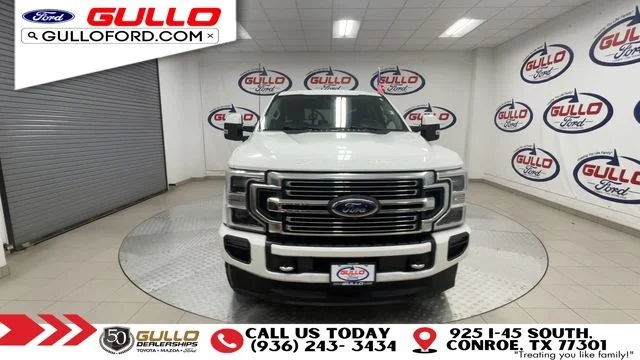 Certified Used 2022 White Metallic Ford Limited image 3