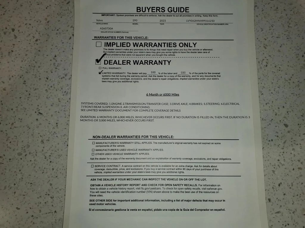 Used 2023 Gray Volvo B6 Plus image 32
