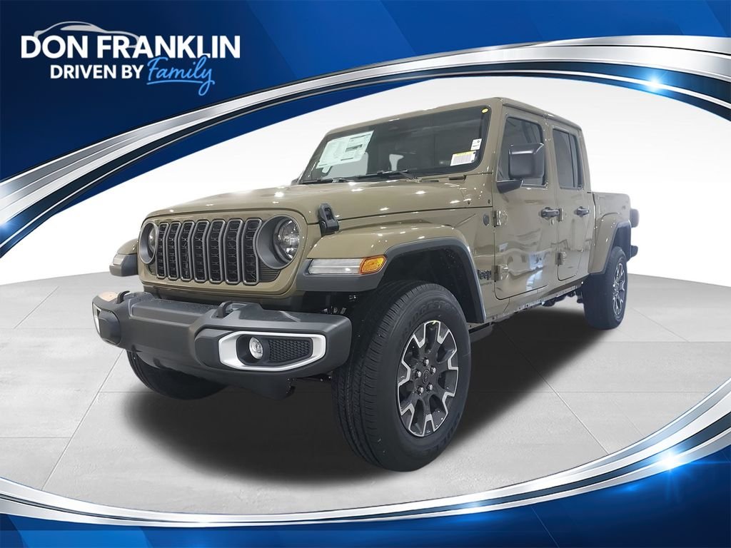 New 2026 Green Jeep Sahara image 1