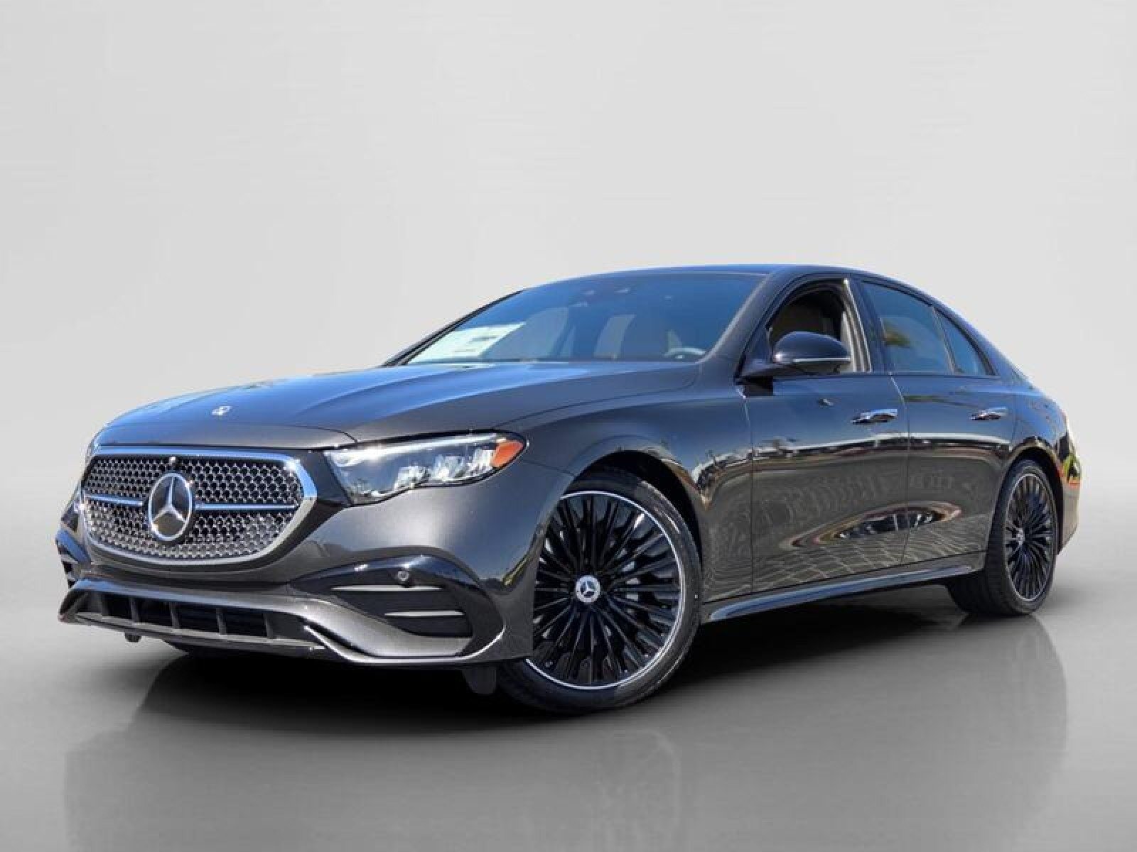 New 2026 Graphite Grey Metallic Mercedes-Benz E 350 RWD Sedan image 1