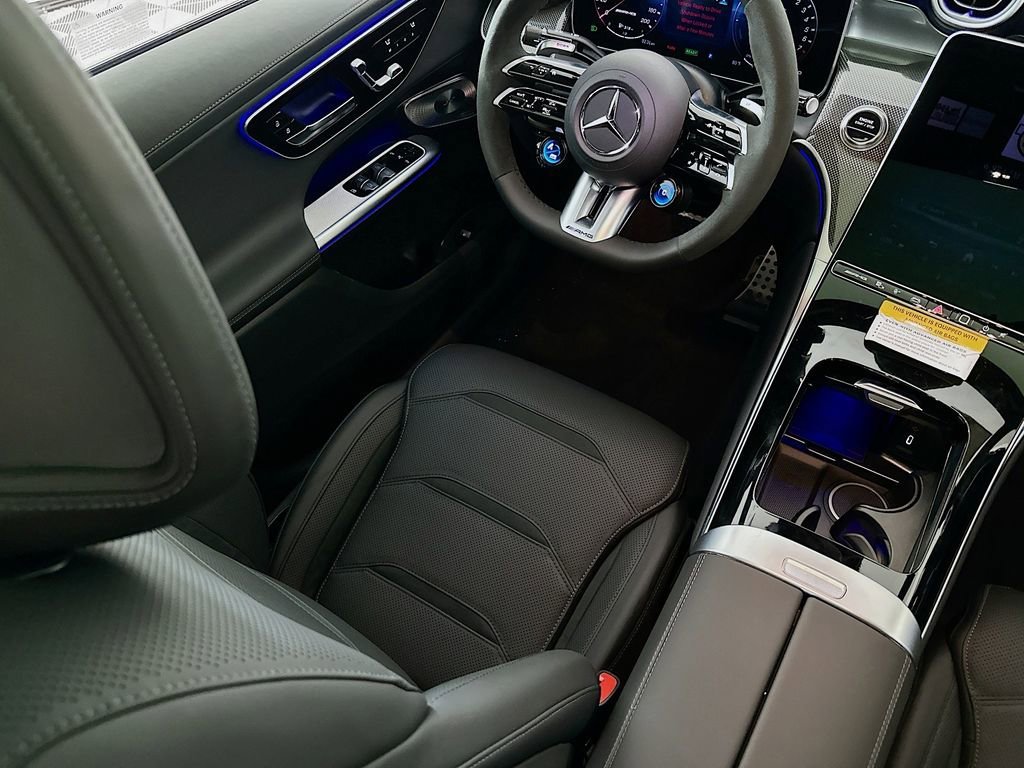 New 2026 Polar White Mercedes-Benz GLC 63 AMG® S E Performance Coupe image 57