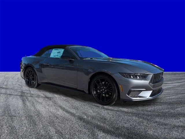 New 2026 Carbonized Gray Metallic Ford EcoBoost® Convertible image 2