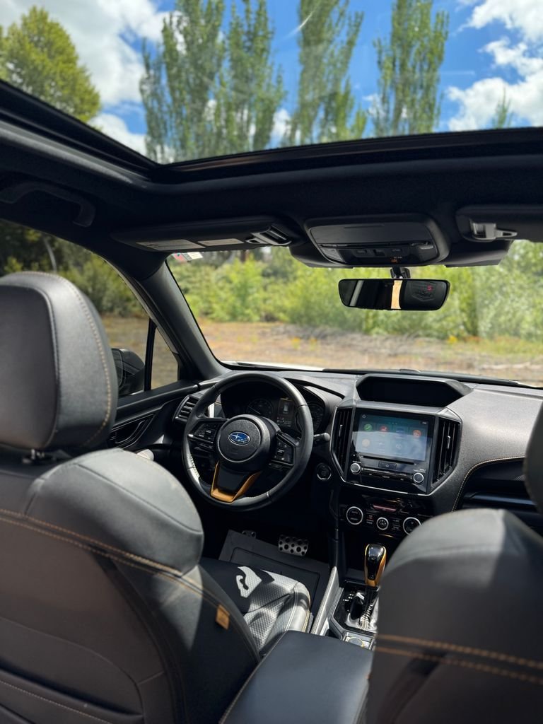 Used 2023 Crystal White Pearl Subaru Wilderness image 27